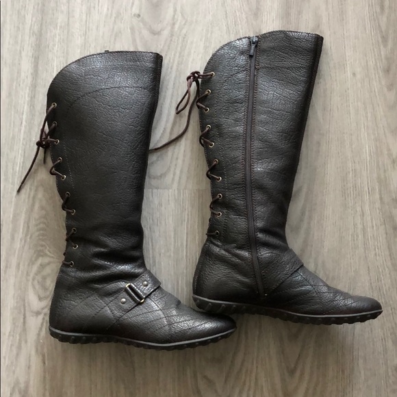 geox comfort leather boots